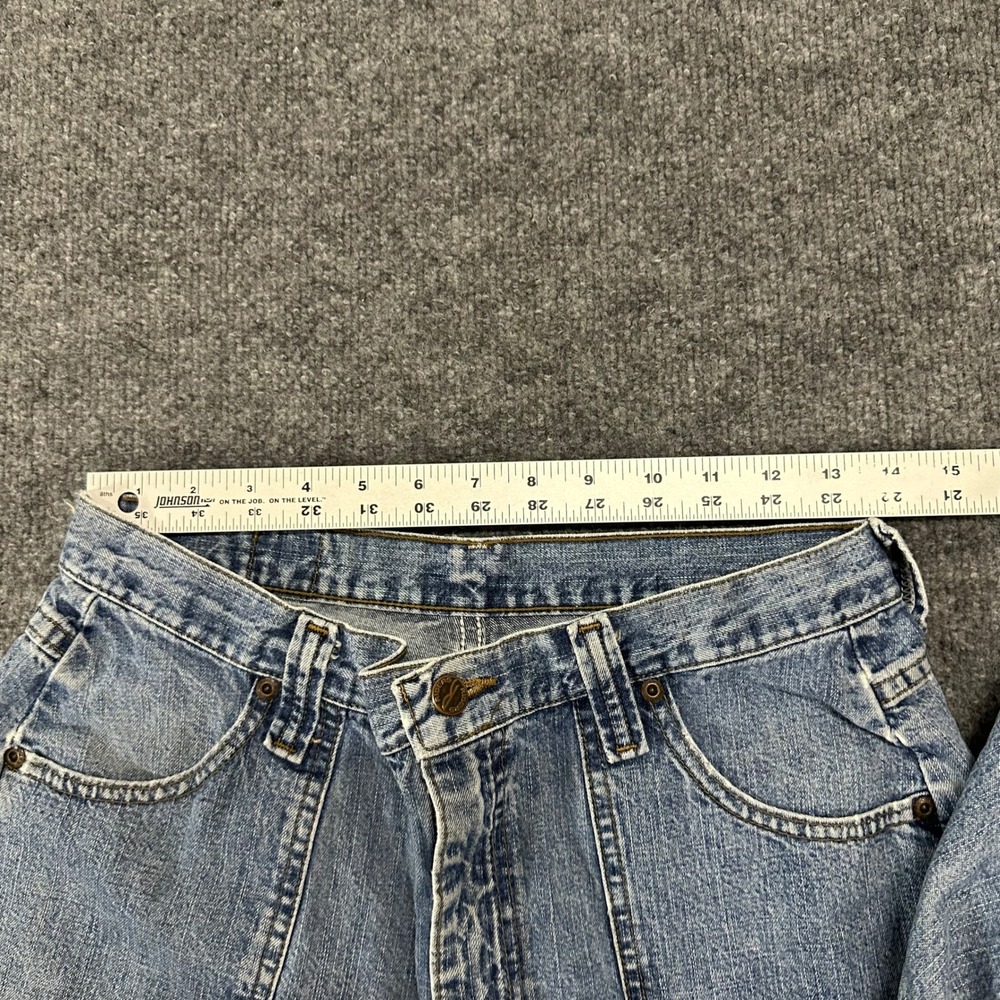 Route 66 Jeans Womens Size 12 Blue Light Wash Relaxed Fit Straight Leg Denim - Picture 7 of 9
